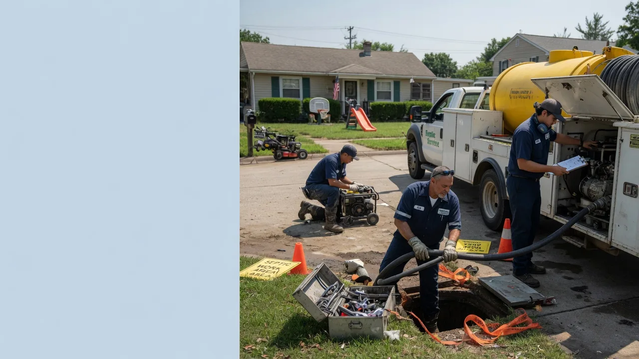 Septic Tank Pumping in Orange, TX near me